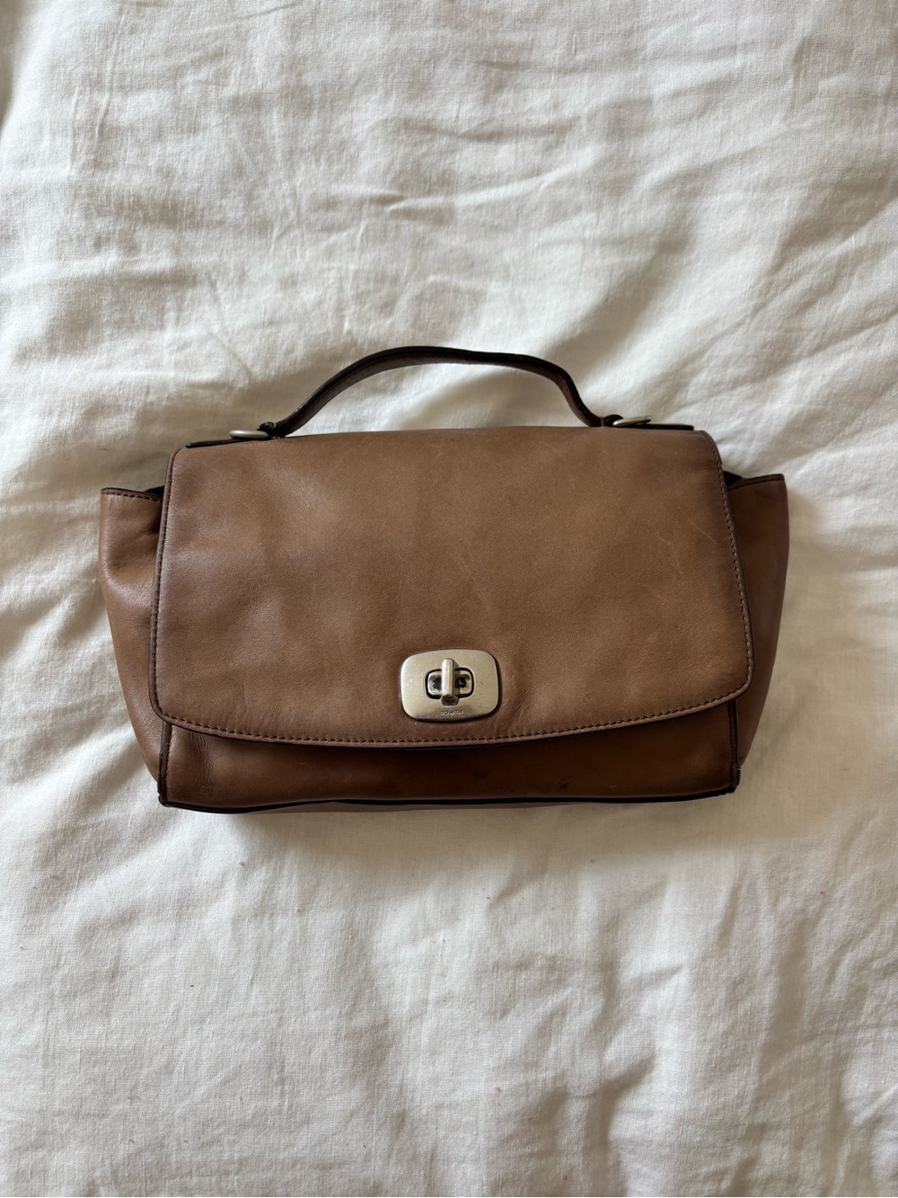 Coach Leather Top-Handle Women’s Bag